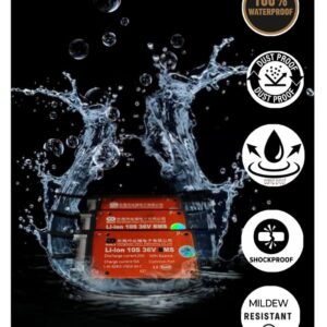 DALY Li-ion NMC 10S 36V 20A Waterproof Battery Management System - BMS Protection Board